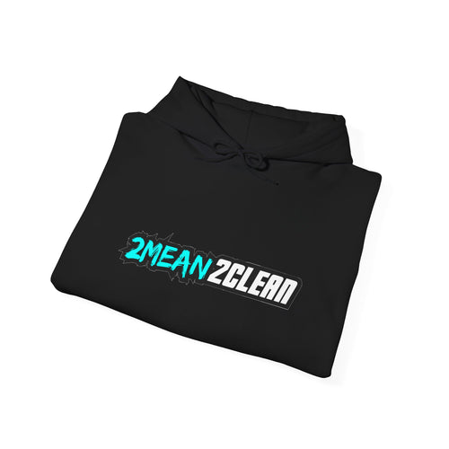2MEAN2CLEAN Logo Hoodie — Streetwear Graphic Pullover