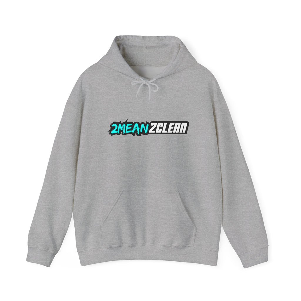 2MEAN2CLEAN Logo Hoodie — Streetwear Graphic Pullover