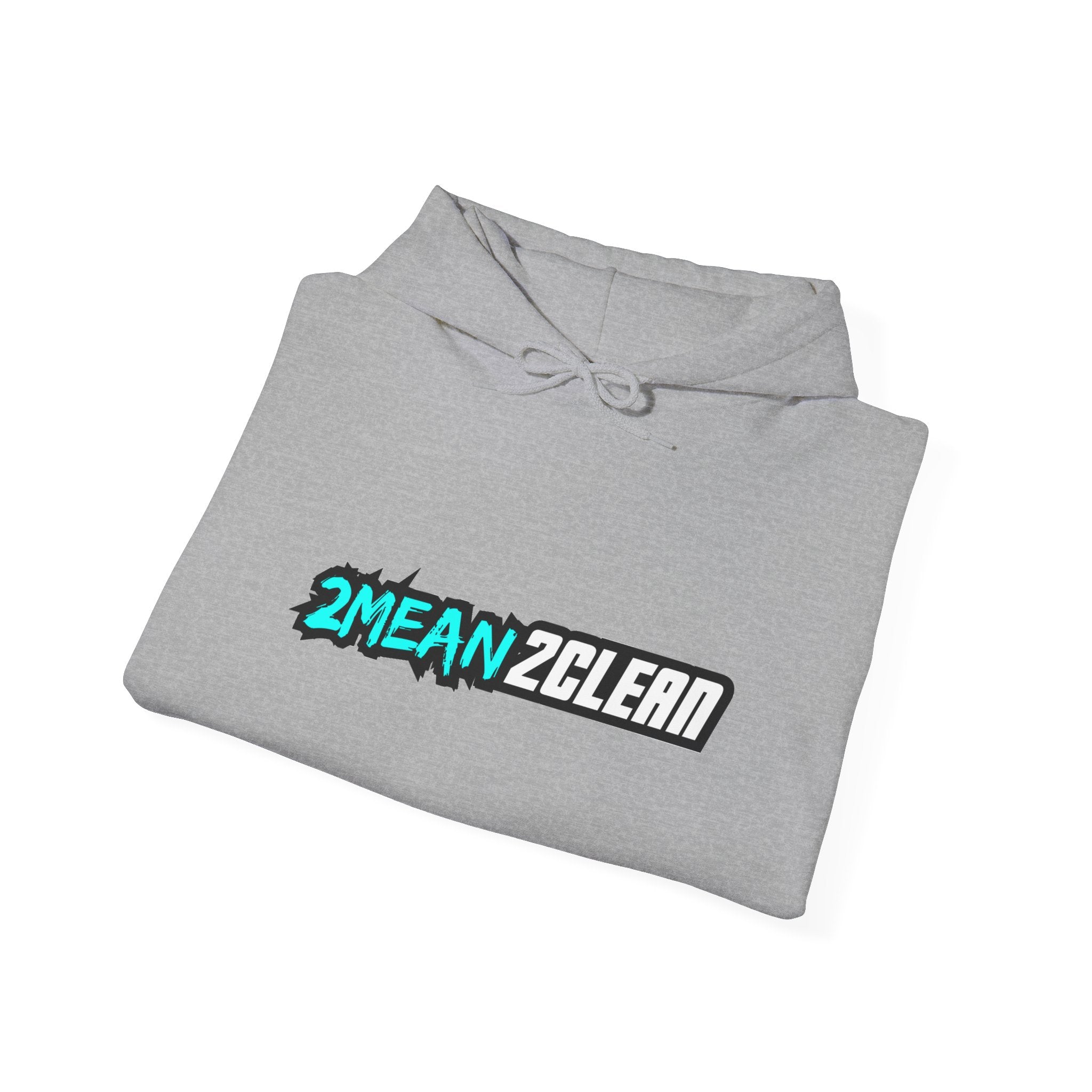2MEAN2CLEAN Logo Hoodie — Streetwear Graphic Pullover